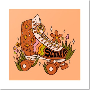 Scorpio Roller Skate Posters and Art